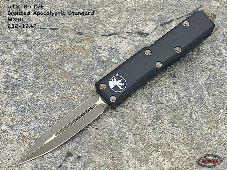 Microtech ΢ 232-13AP UTX-85 D/E Bronzed Apocalyptic Standard  ͭɫ M390в ˫սֱ(ֻ